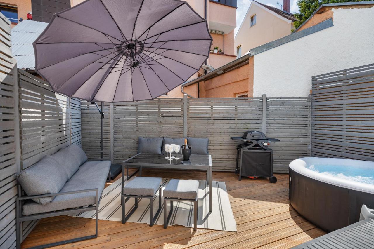 Terrace Apartment With 5 Rooms, Whirlpool And Bbq Aψβούργη Εξωτερικό φωτογραφία
